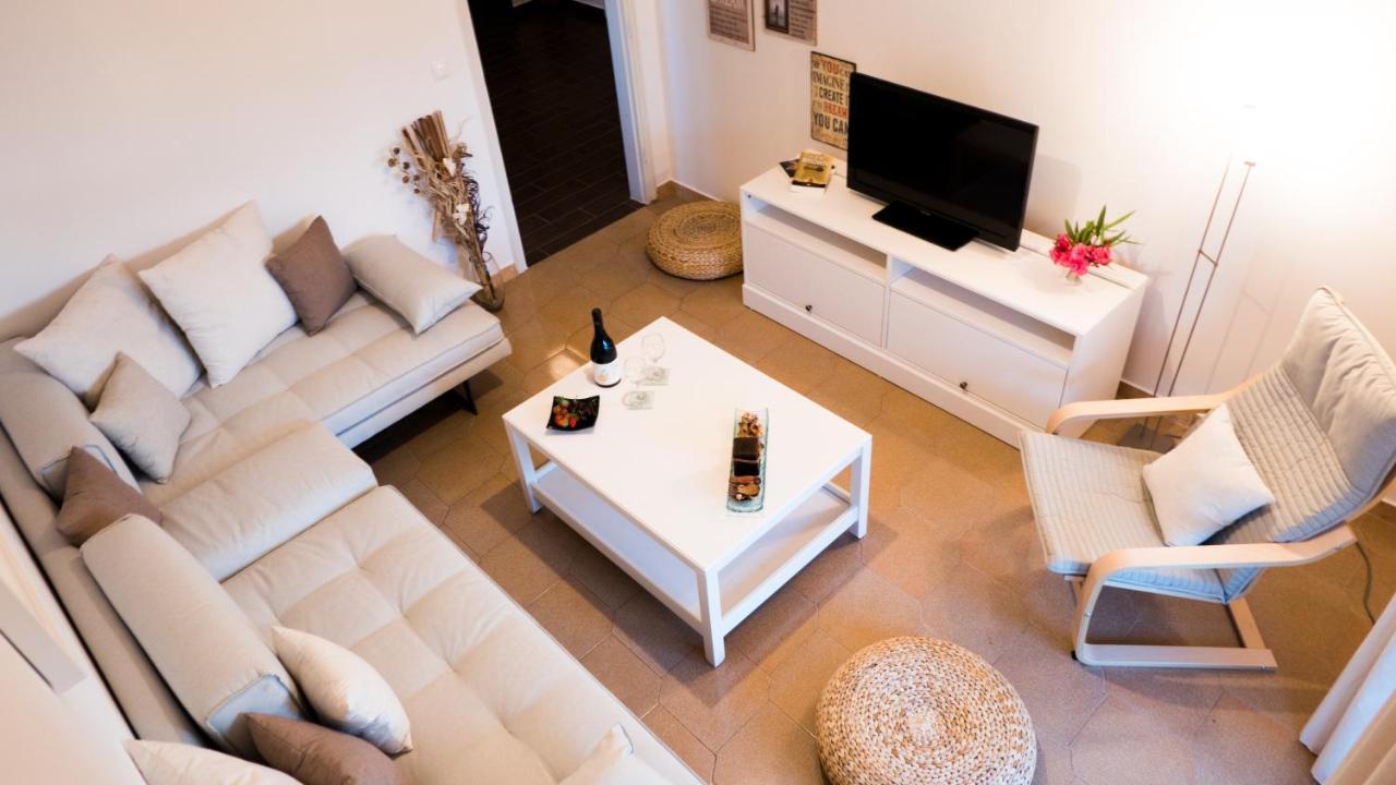 Cozy Family Friendly Apartment With Large Garden Close To Beaches - Dirella Kinopiásztesz Kültér fotó