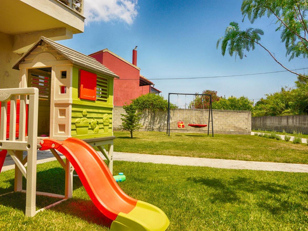Cozy Family Friendly Apartment With Large Garden Close To Beaches - Dirella Kinopiásztesz Kültér fotó