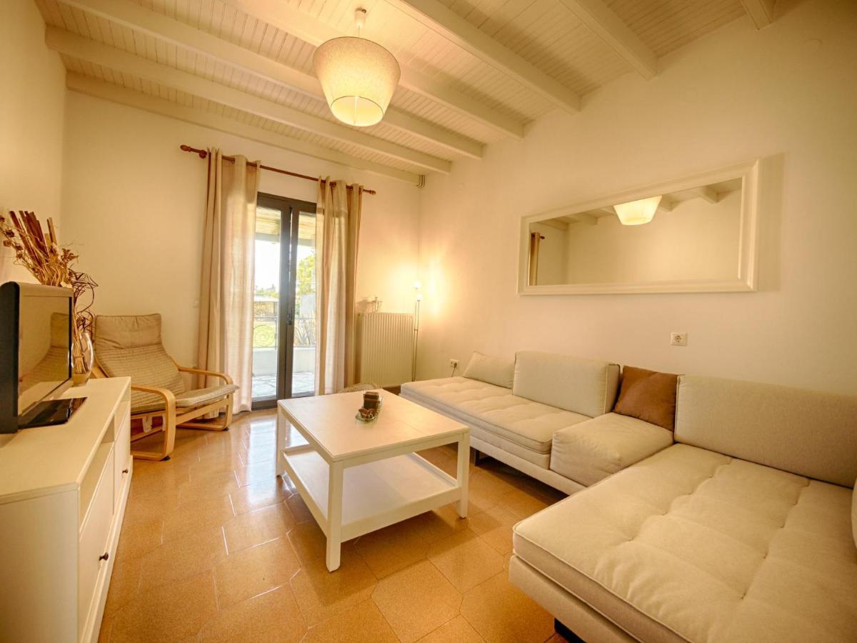 Cozy Family Friendly Apartment With Large Garden Close To Beaches - Dirella Kinopiásztesz Kültér fotó